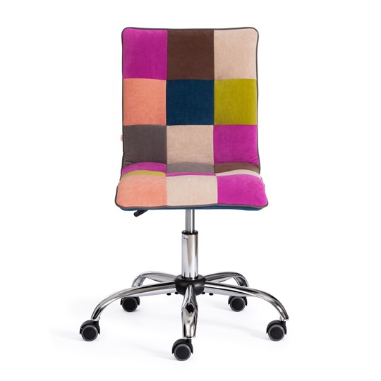 Компьютерное кресло ZERO (спектр) ткань, флок, цветной арт.15370 в Костроме - изображение 4