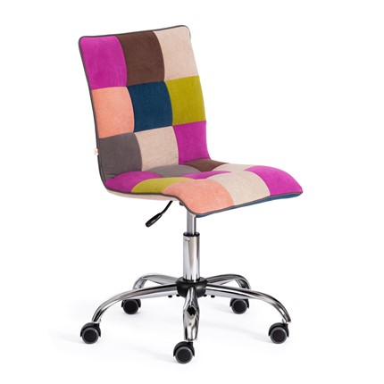Компьютерное кресло ZERO (спектр) ткань, флок, цветной арт.15370 в Костроме - изображение