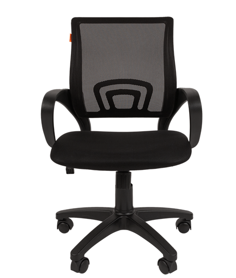 Кресло офисное CHAIRMAN 696 black Сетчатый акрил DW62 черный в Костроме - изображение 1