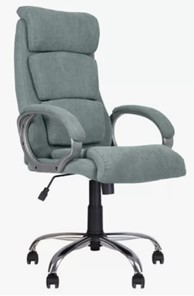 Кресло для офиса DELTA (CHR68) ткань SORO 34 в Костроме