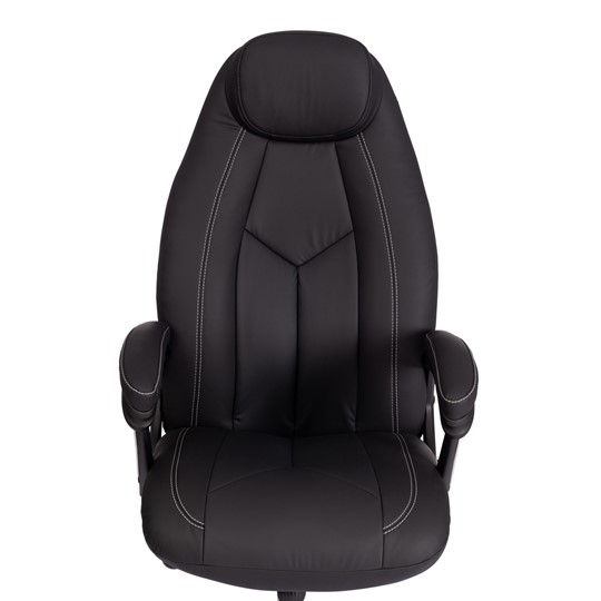 Офисное кресло BOSS Lux, кож/зам, черный, арт.21151 в Костроме - изображение 6