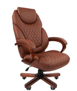 Кресло CHAIRMAN 406, коричневый в Костроме