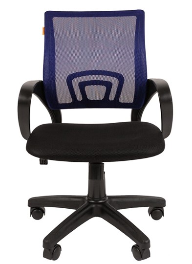 Офисное кресло CHAIRMAN 696 black Сетчатый акрил DW61 синий в Костроме - изображение 1