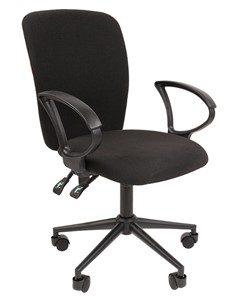 Кресло офисное CHAIRMAN 9801 BLACK, черное в Костроме