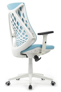 Кресло офисное Design CX1361М, Голубой в Костроме - предосмотр 2