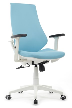 Кресло офисное Design CX1361М, Голубой в Костроме - изображение