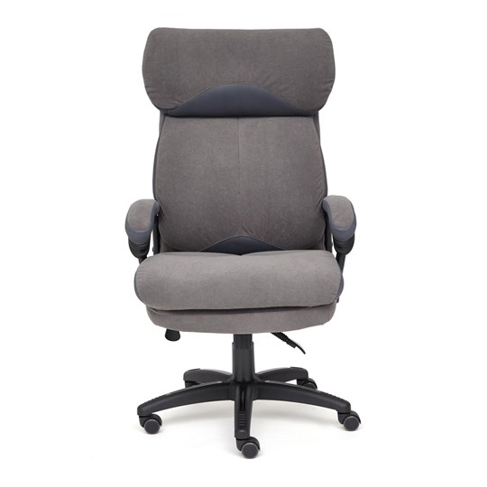 Компьютерное кресло DUKE флок/ткань, серый/серый, 29/TW-12 арт.14039 в Костроме - изображение 1