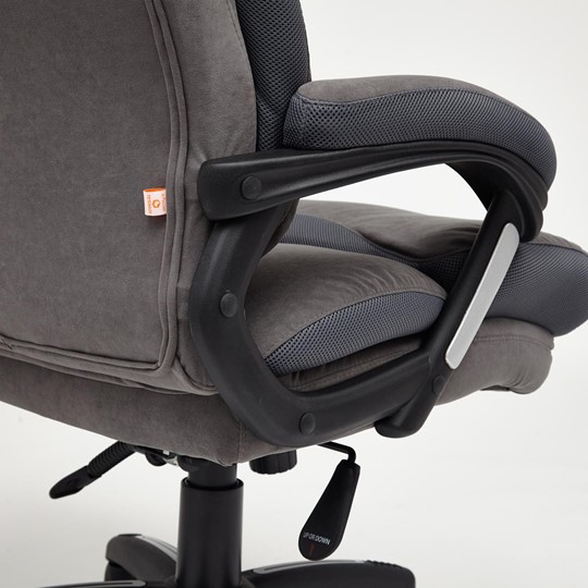 Компьютерное кресло DUKE флок/ткань, серый/серый, 29/TW-12 арт.14039 в Костроме - изображение 19