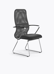 Офисное кресло Ergolife Sit 8 B2-9K - X1+Extra (Св.серый-Черный) в Костроме