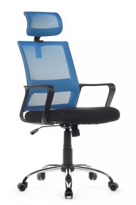 Компьютерное кресло RCH 1029HB, черный/синий в Костроме