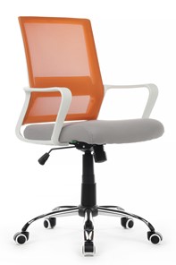 Кресло офисное RCH 1029MW, серый/оранжевый в Костроме