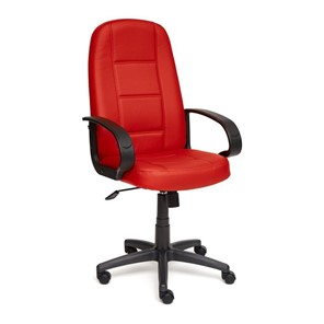 Компьютерное кресло СН747 кож/зам, красный, арт.7707 в Костроме