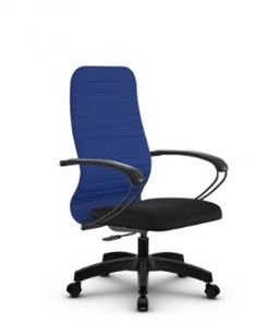 Кресло компьютерное SU-CK130-10P PL синий/черный в Костроме