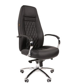 Кресло офисное CHAIRMAN 950 Экокожа черная в Костроме