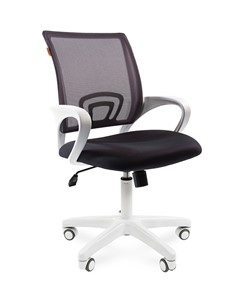 Офисное кресло CHAIRMAN 696 white, tw12-tw04 серый в Костроме