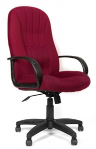 Кресло CHAIRMAN 685, ткань TW 13, цвет бордо в Костроме