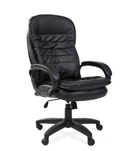 Кресло офисное CHAIRMAN 795 LT, экокожа, цвет черный в Костроме