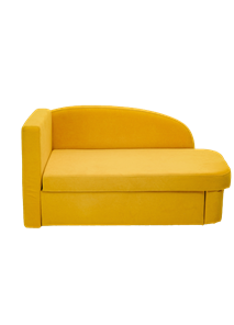 Мягкий диван левый Тедди желтый в Костроме - предосмотр 1