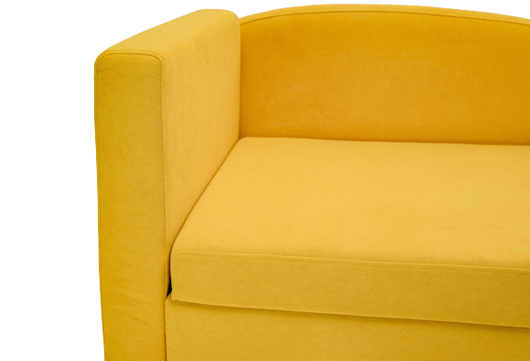 Мягкий диван левый Тедди желтый в Костроме - изображение 2