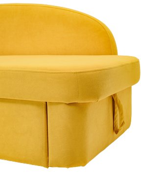 Мягкий диван левый Тедди желтый в Костроме - изображение 3
