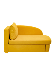 Мягкий диван левый Тедди желтый в Костроме - предосмотр 4