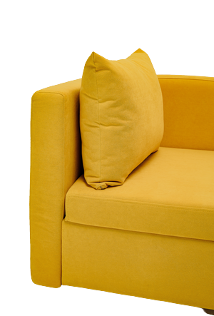 Мягкий диван левый Тедди желтый в Костроме - изображение 5