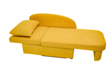 Мягкий диван левый Тедди желтый в Костроме - предосмотр 10