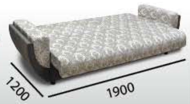 Прямой диван Акварель 2 БД в Костроме - изображение 1