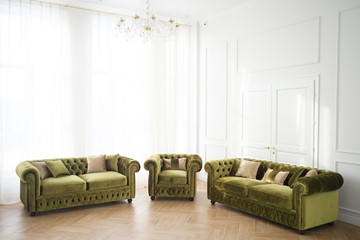 Прямой диван Честер 2,5М (седафлекс) в Костроме - предосмотр 3