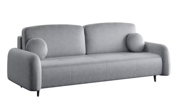 Прямой диван Монблан 3т, Рогожка Муза 08 в Костроме