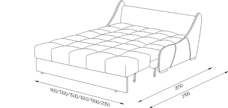 Прямой диван Токио 190 (ППУ) в Костроме - изображение 3