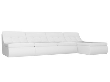 Модульный раскладной диван Холидей, Белый (экокожа) в Костроме