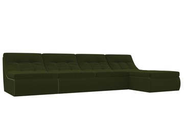 Модульный раскладной диван Холидей, Зеленый (микровельвет) в Костроме
