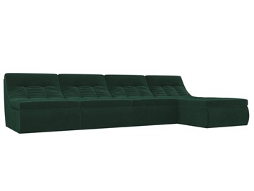 Модульный раскладной диван Холидей, Зеленый (велюр) в Костроме