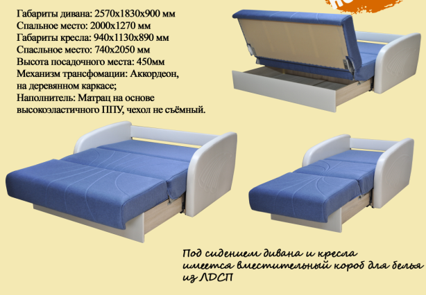 Раскладное кресло Коралл 1 в Костроме - изображение 1