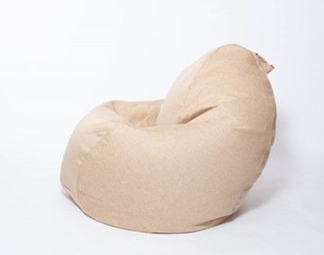 Кресло-мешок Макси, рогожка, 150х100, песочное в Костроме - предосмотр 2
