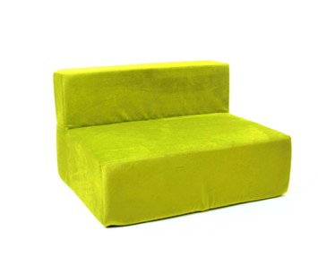 Кресло бескаркасное Тетрис 100х80х60, зеленое в Костроме