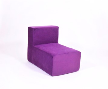Кресло Тетрис 50х80х60, фиолетовое в Костроме