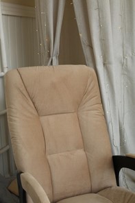 Кресло-качалка Леон маятниковая, ткань AMIGo песок 29-Т-П в Костроме - предосмотр 7