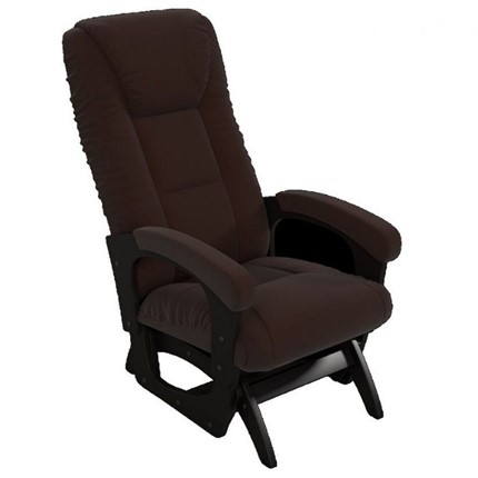 Кресло-качалка Леон маятниковая, ткань AMIGo шоколад 29-Т-Ш в Костроме - изображение