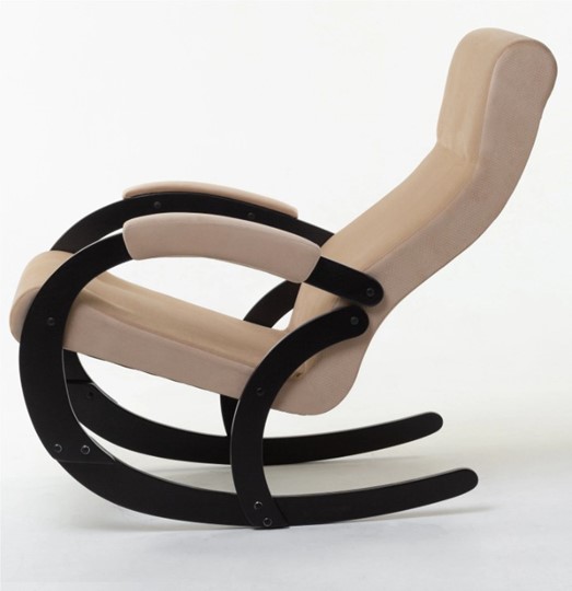 Кресло-качалка в гостиную Корсика, ткань Amigo Beige 34-Т-AB в Костроме - изображение 1