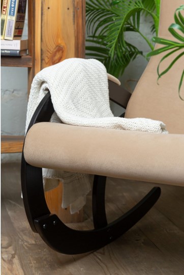 Кресло-качалка в гостиную Корсика, ткань Amigo Beige 34-Т-AB в Костроме - изображение 5