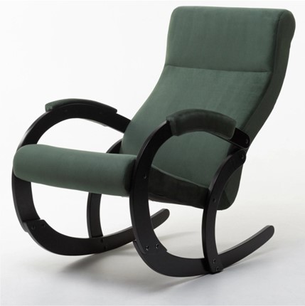 Кресло-качалка Корсика, ткань Amigo Green 34-Т-AG в Костроме - изображение