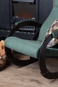 Кресло-качалка Корсика, ткань Amigo Green 34-Т-AG в Костроме - предосмотр 6