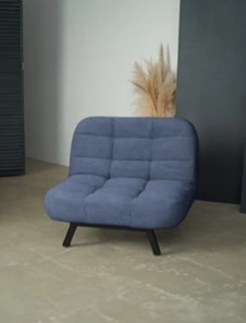 Кресло для сна Абри опора металл (синий) в Костроме - предосмотр 8