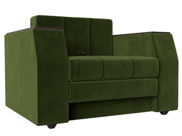 Кресло-кровать Атлантида, Зеленый (Микровельвет) в Костроме