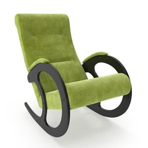 Кресло-качалка Модель 3, Verona 38 Apple Green-велюр в Костроме