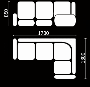 Угловой кухонный диван Нео КМ-01 (168х128 см.) в Костроме - изображение 3