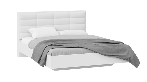 Кровать 2-спальная Агата тип 1 (Белый) в Костроме - изображение