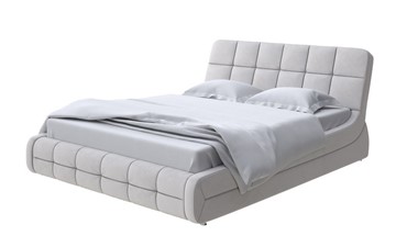 Кровать 2-х спальная Corso-6 200х200, Велюр (Ultra Серый камень) в Костроме